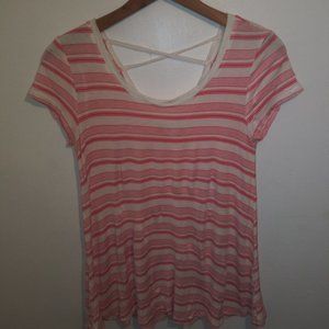 Pink Republic -  Red and White Short Sleeve